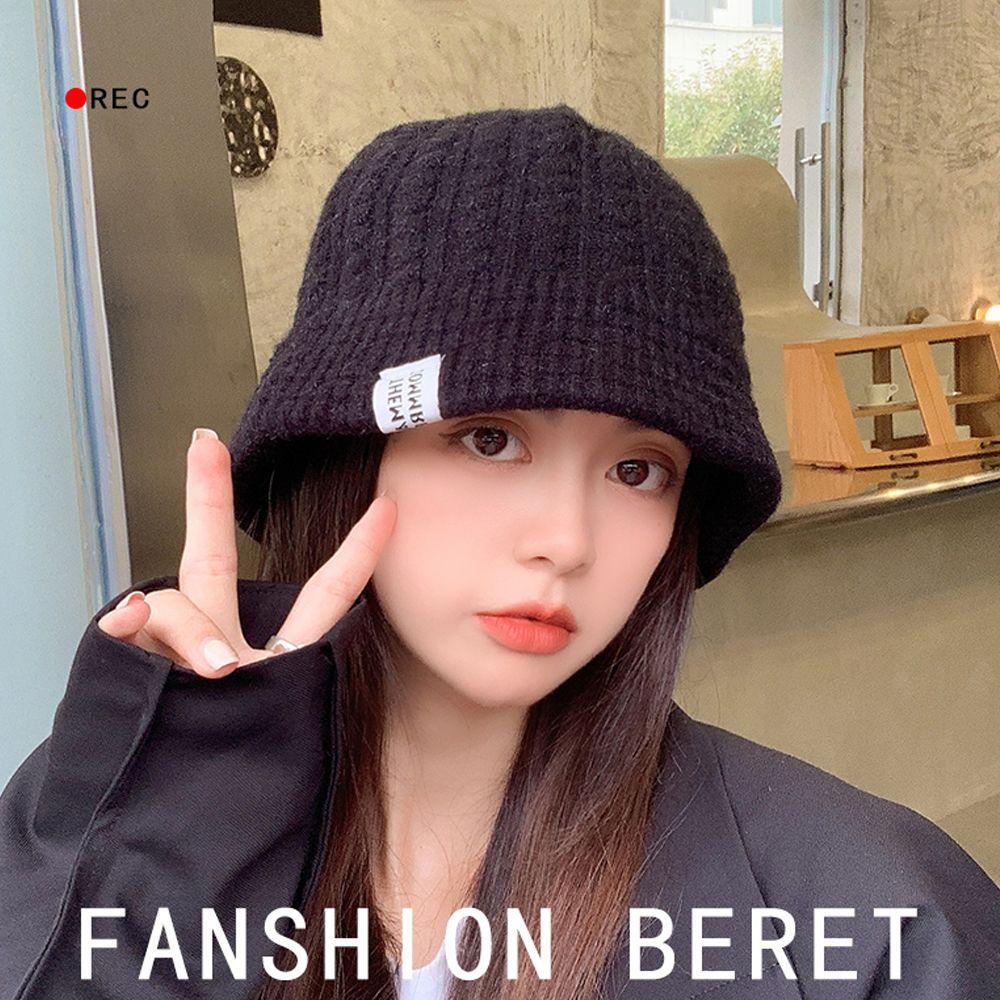 Mũ Beanie Đơn Giản Thời Trang Thu Đông Cho Nam Và Nữ