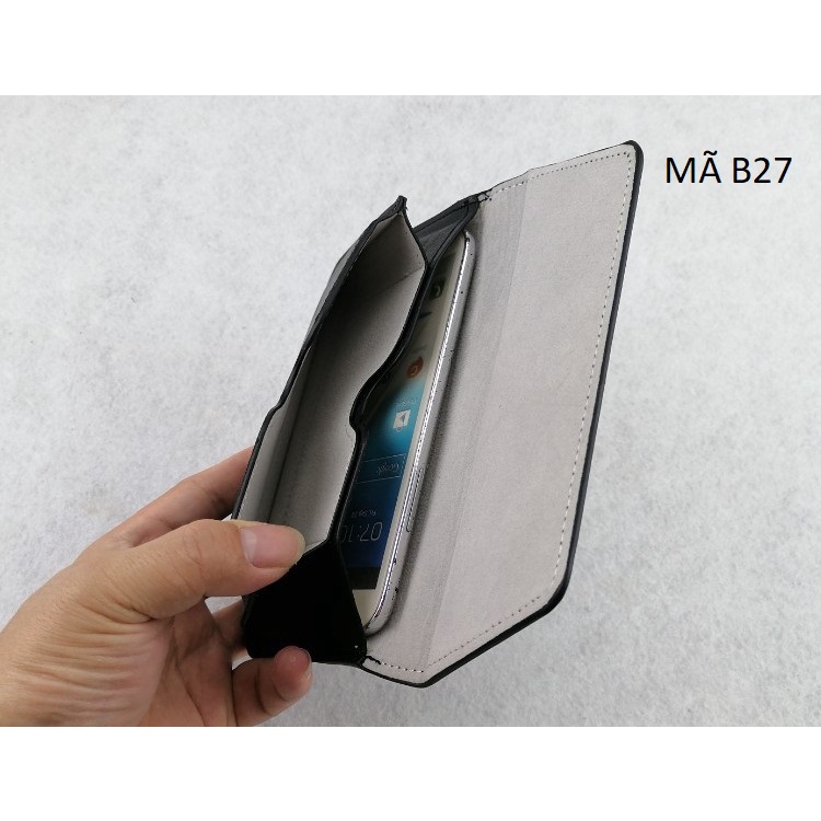 Bao da đựng điện thoại 2 ngăn Mã B27 | BigBuy360 - bigbuy360.vn