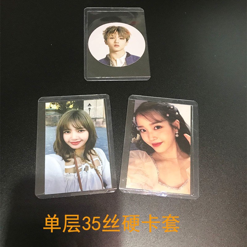 Toploader đựng card nhét ảnh kích thước A7 7x10cm và B8 6.4x9cm đựng card Anime, Kpop, Idol, đựng thẻ bài sưu tầm TL1