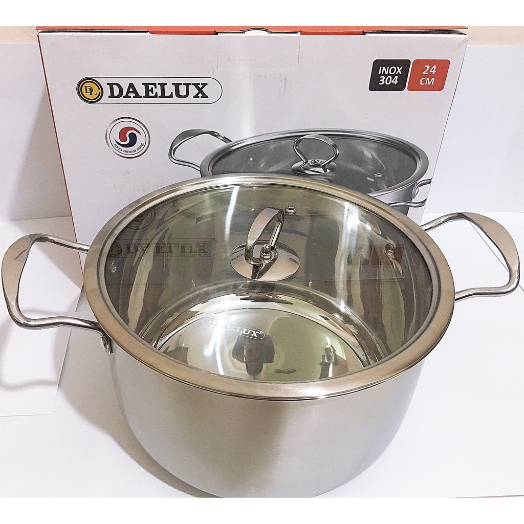 Nồi inox cao cấp Daelux 24cm