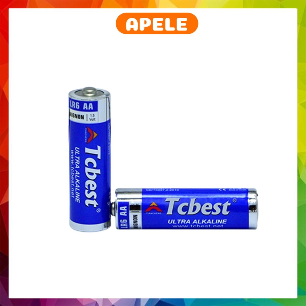 Pin tiểu AA AAA TCbest 1.5V 1 viên chất lượng cao dùng cho chuột không dây điều khiển thiết bị điện tử APELE