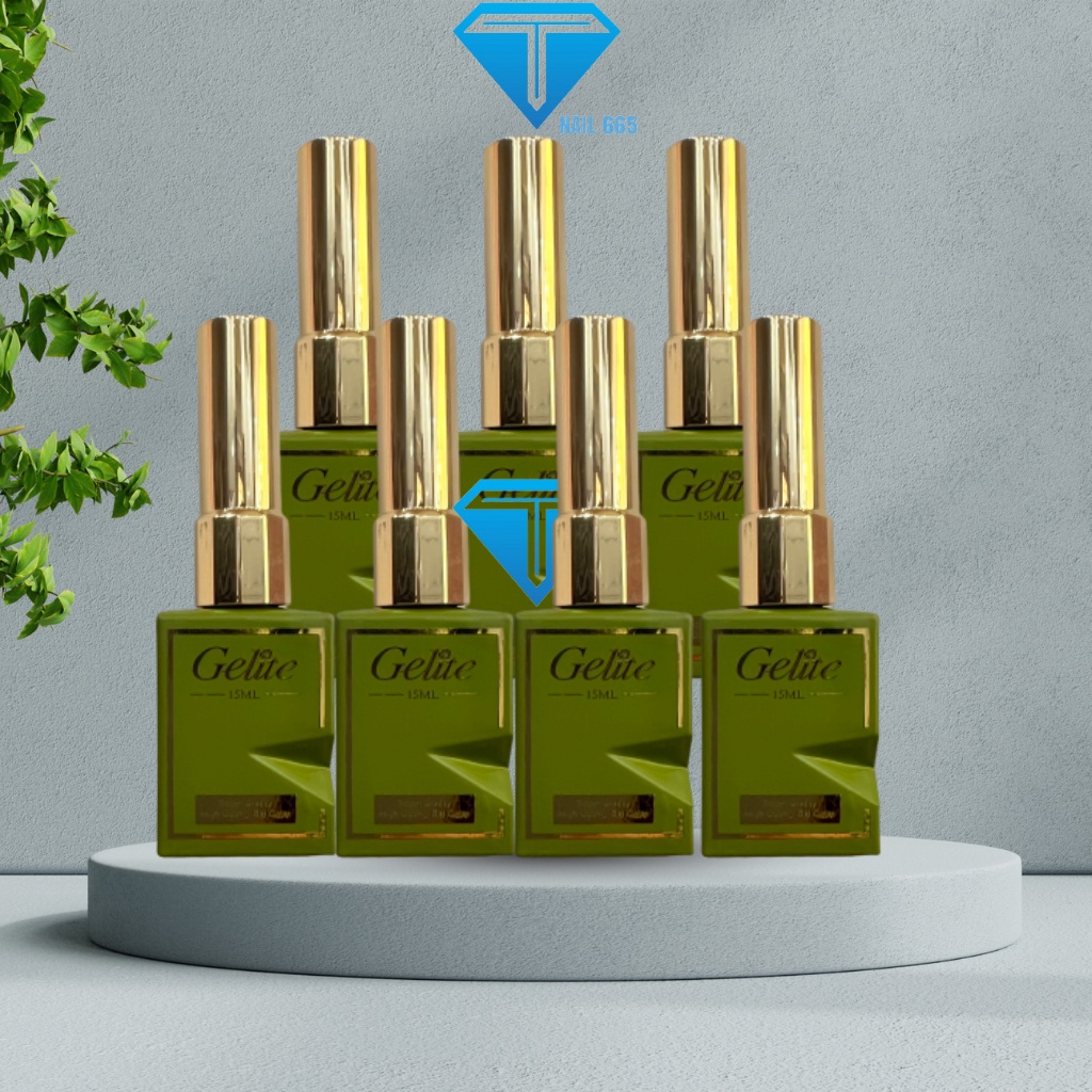 Sơn Móng chân tay nail , Sét sơn 12 màu gel nhũ neon tặng bảng màu chính hãng