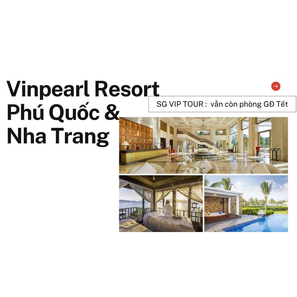 Toàn quốc  Vinpearl Resort Phú Quốc & Nha Trang
