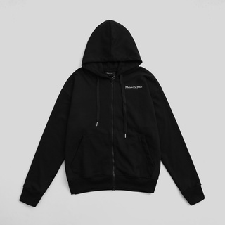 Áo khoác Zipped Hoodie - Black