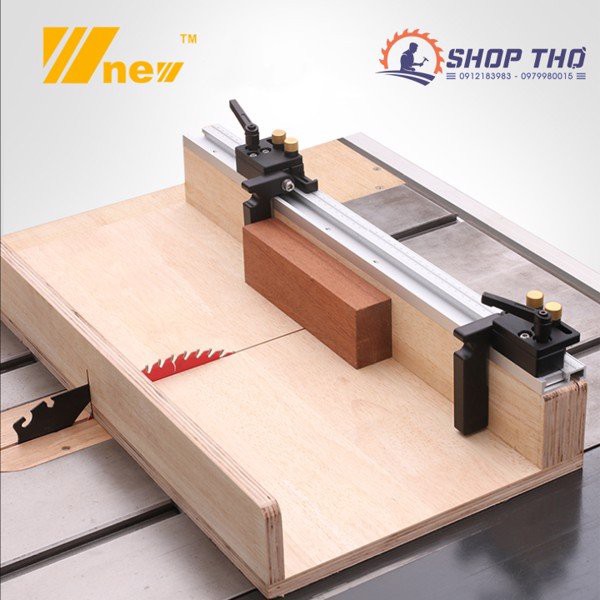 Thanh trượt nhôm 30cm CNC liền khối chuyên dùng để chế bàn cưa bàn phay gỗ