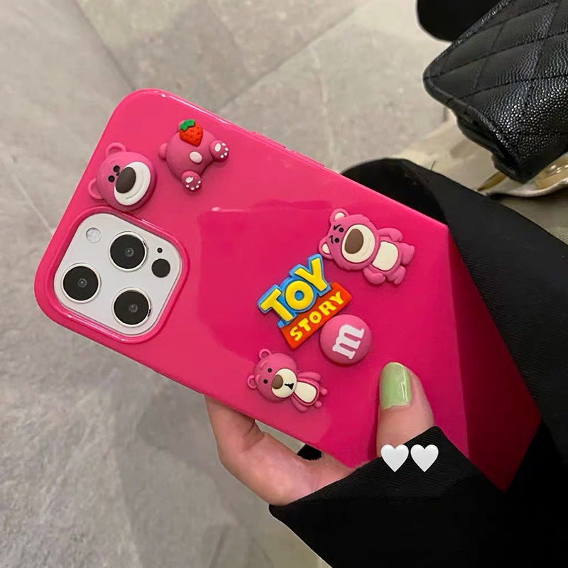 Ốp điện thoại hình gấu hoạt hình cho Iphone 12 Pro Max 12pro 12 Mini Se2020 11pro Max 11pro 11 Ix Xr Xs Max 7 8 Plus | BigBuy360 - bigbuy360.vn