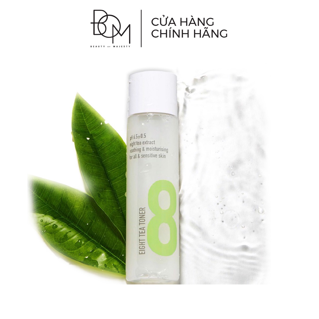 Nước Cân Bằng Dưỡng Ẩm Làm Sạch Da BOM Eight Tea 150ml