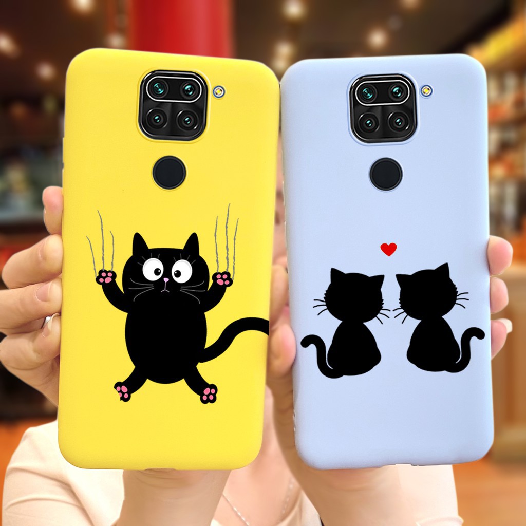 Ốp điện thoại họa tiết kỳ lân/ cún cưng/ mèo cưng hoạt hình cho Xiaomi Redmi Note 9/ Note 9S/ Note 9 Pro Max