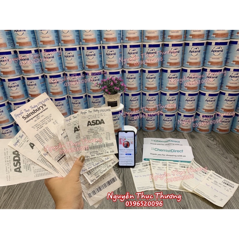 Sữa Aptamil Free Lactose UK cho bé bất dung nạp Lactose 400gr bay air 100% (Date 18/04/2024)