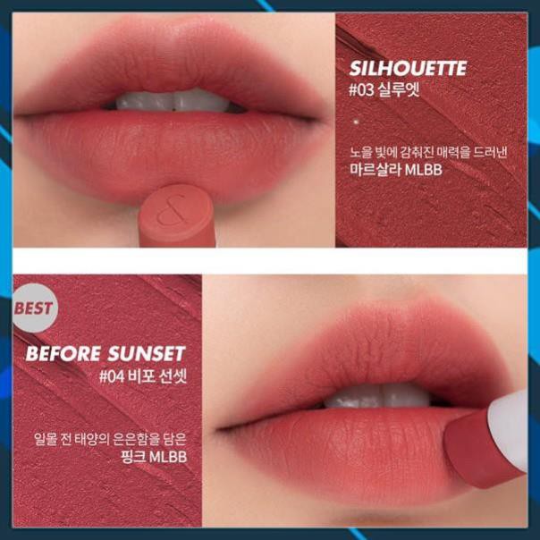 [Freeship88] Son Romand Zero Gram Matte Lipstick & Zero Gram Romand Sunset Edition Limited