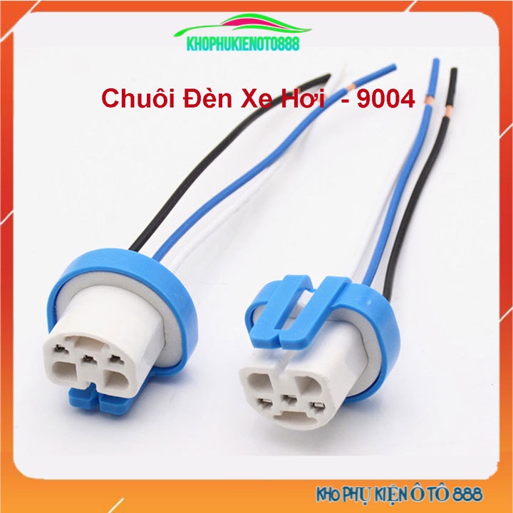 Chấu đèn pha các loại H1/H4/H7/H11/T10/T20/9004/9005/9006 cổng nối chân đèn demi xi nhan ô tô