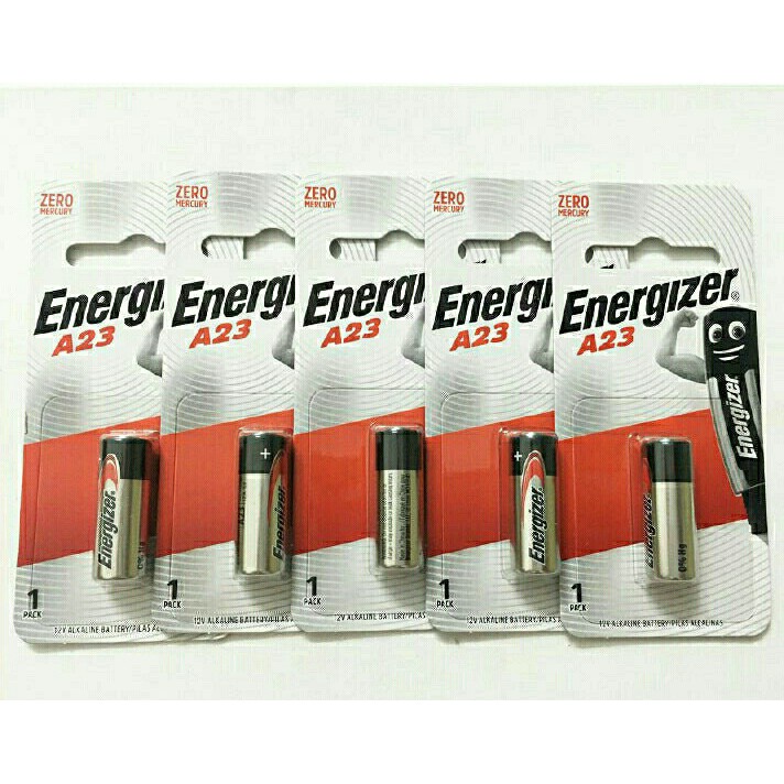 Combo 5 vỉ pin chuông 12V A23/A27 Energizer Alkaline - Chính hãng