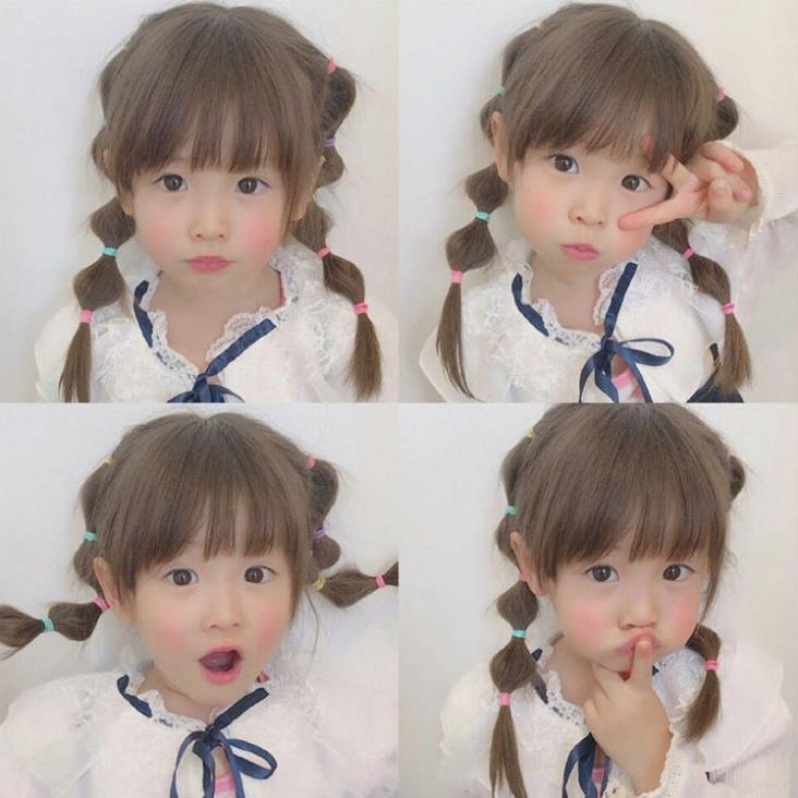 Chun buộc tóc Hàn Quốc túi zip nhiều màu dễ thương C31