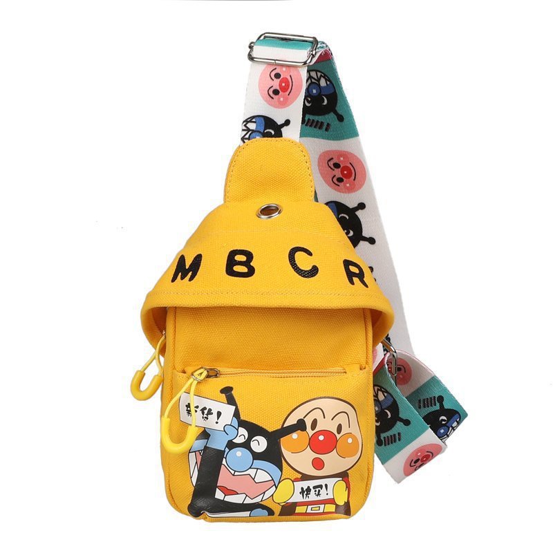 Túi Đeo Chéo Canvas Mini Cho Bé Nam Nữ Đựng Đồ Đi Du Lịch Đi Chơi Đáng Yêu Phong Cách Hàn Quốc Cute Đậu Đậu GDTM