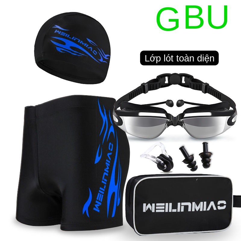 Quần bơi nam, suối nước nóng võ sĩ nam, kích thước lớn nhanh khô Quần bơi chuyên nghiệp dành cho người lớn kính bơi phù | BigBuy360 - bigbuy360.vn