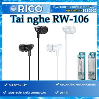 Tai nghe nhét tai Remax RW-106