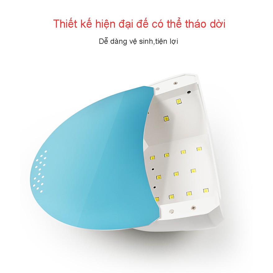 Máy Hơ Sơn Gel SUNONE Dễ Sử Dụng Không Nguy Hiểm,Công nghệ LED UV, Hàng xịn nhập khẩu, Bền tốt. (bảo hành 1 đổi 1)