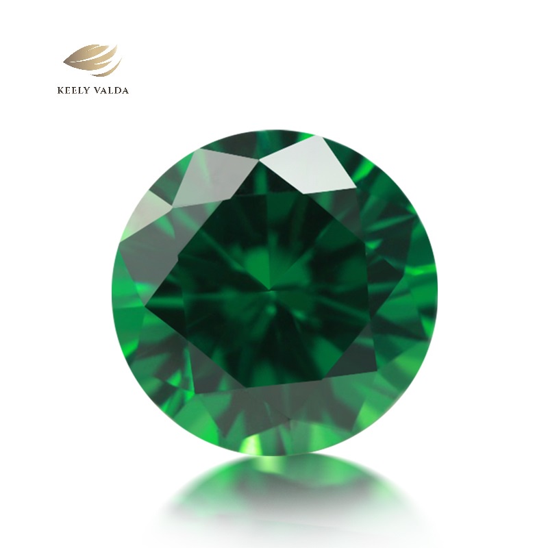 Đá CZ Cubic Zirconia loại 5A Xanh Lá - Kim cương nhân tạo Siêu Cứng Thụy Sỹ