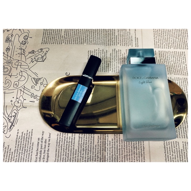 [Mẫu thử 10ml] Nước hoa D&G Light Blue eau Intense nữ