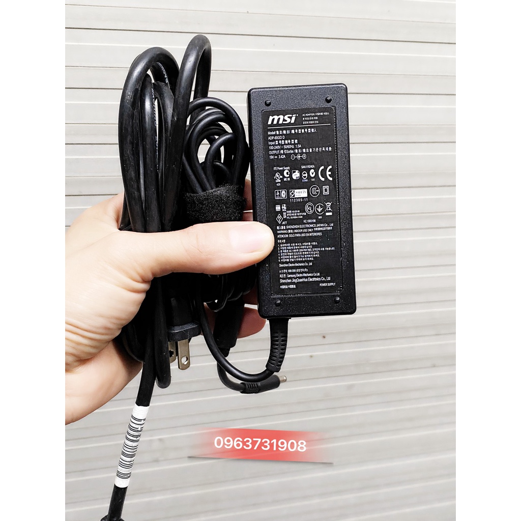 Bộ adapter sạc laptop MSI Modern 14 B5M nguyên bản theo máy