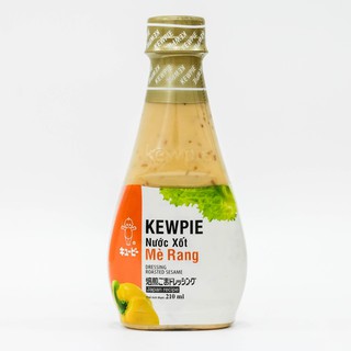 Nước sốt mè rang Kewpie chai 210ml, Ăn kem Salad, Rong nho, Hải sản nướng ngon không thể tả