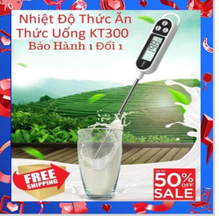 ( Giá rẻ hủy diệt) -  Nhiệt Kế Đo Nước, Nhiệt Kế Phòng Bếp, Cây Đo Nhiệt Độ Cho Bé, Nhiệt Kế Nấu Ăn, Pha Sữa Kt300