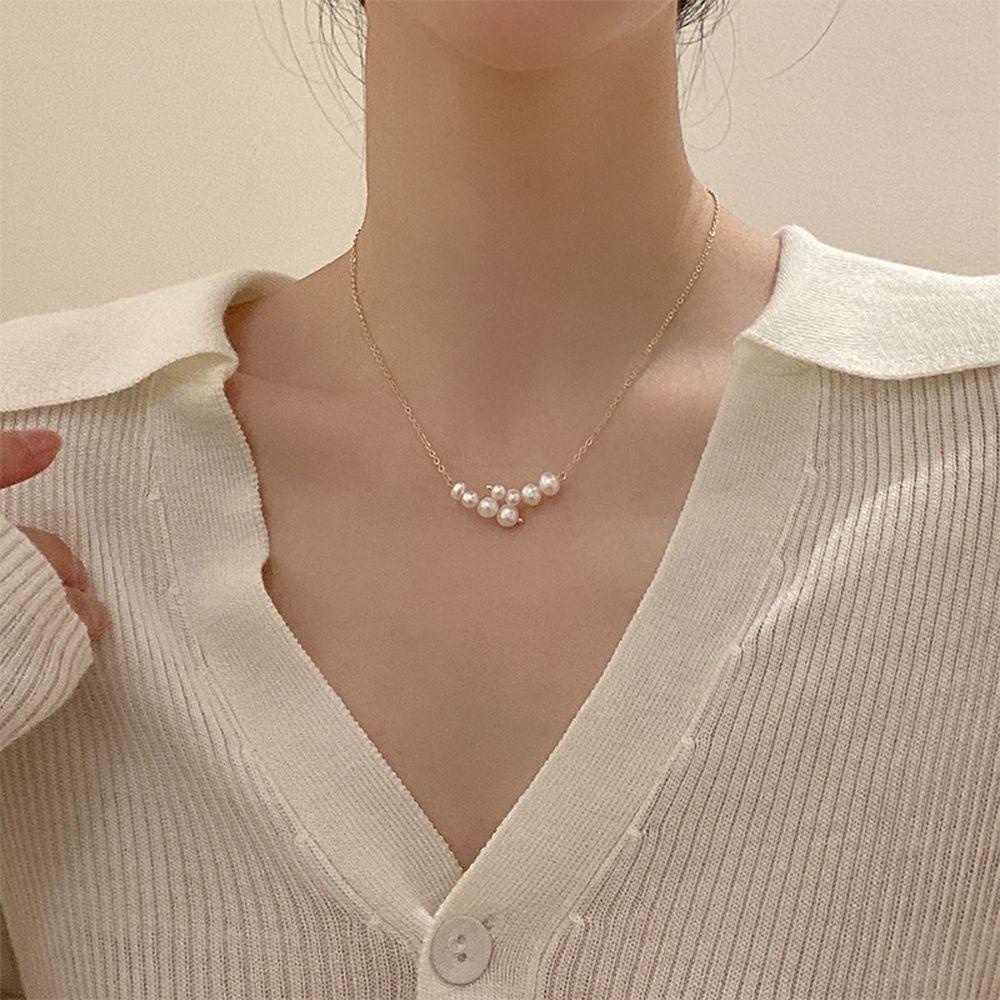 EXPEN Vòng cổ Mặt Nhẫn Đôi Cho Nữ