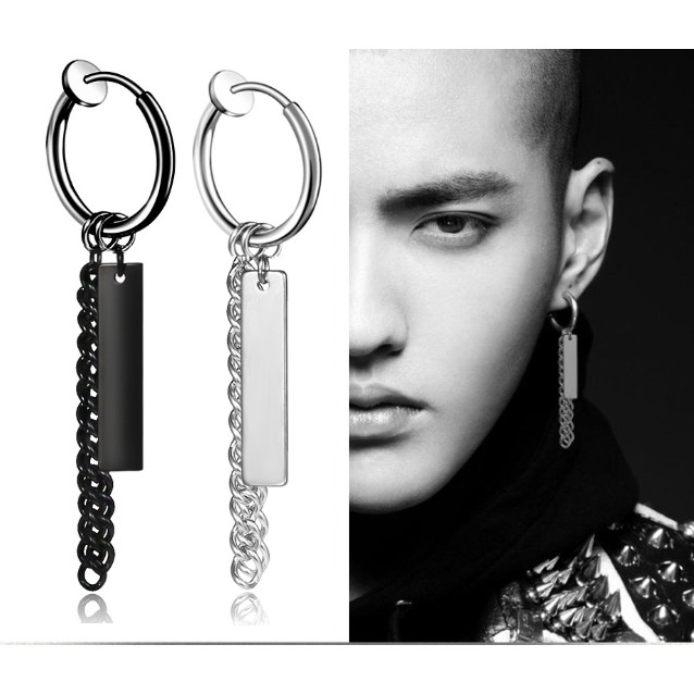 Khuyên kẹp tai titan thép song xích và thẻ thanh dẹt LML12