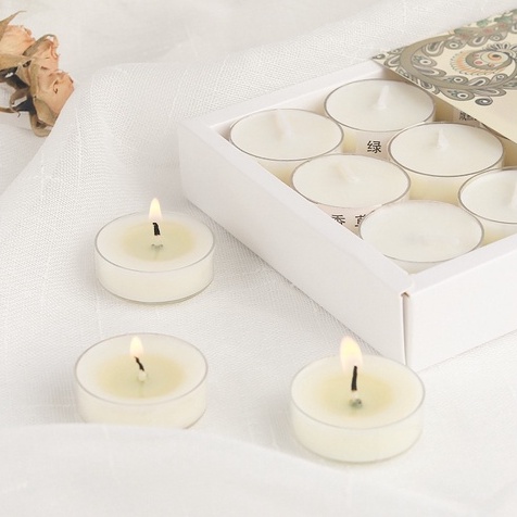 Nến Thơm Tealight MESMERIC Sáp Đậu Nành Không Khói Trang Trí Decor