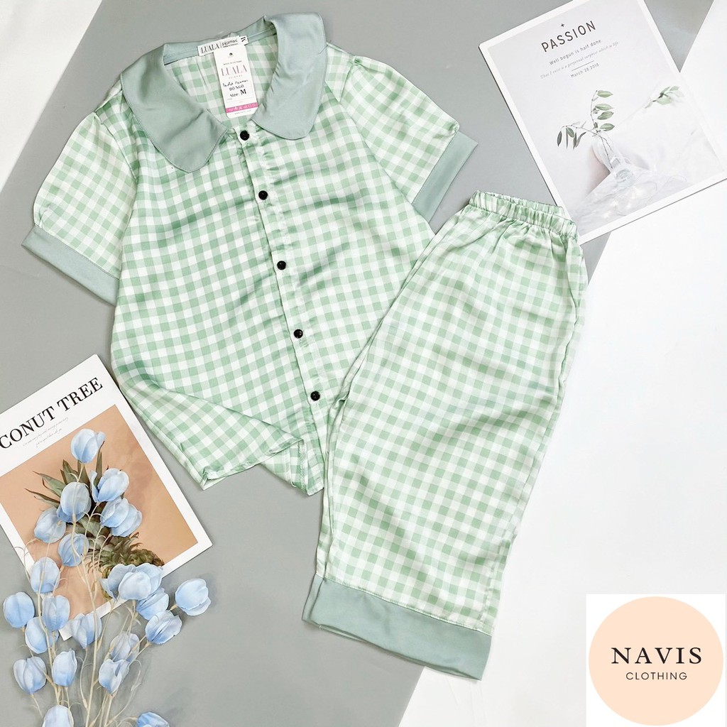 [XẢ KHO] Pijama Lụa Lửng Mẫu Hot 2022