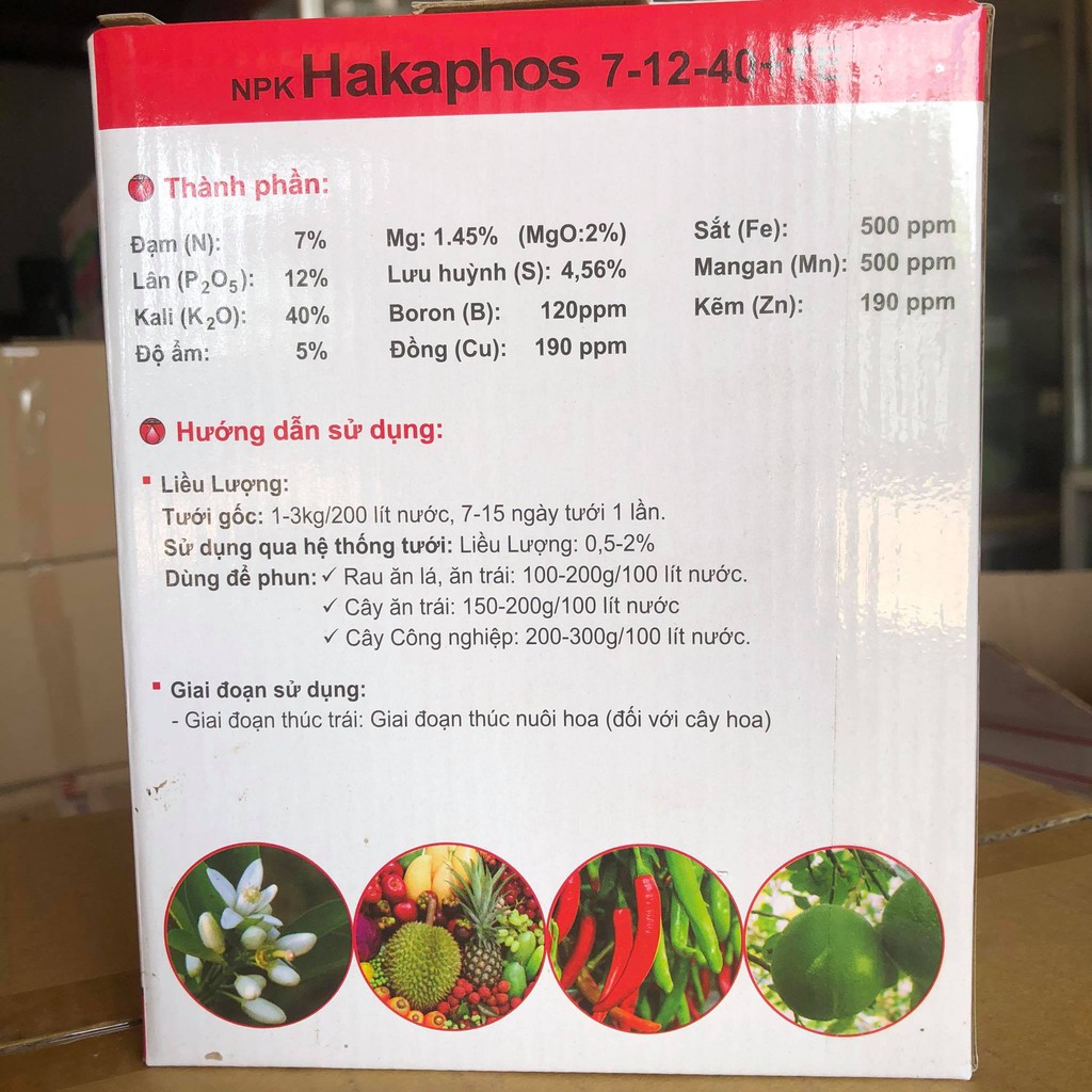 Phân bón lá đa trung vi lượng Hakaphos  250g