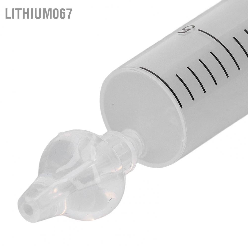 Lithium067 Lithium067 4 cái 20ml Máy hút mũi cho bé Ống tiêm chuyên nghiệp Di động đa năng xông trẻ sơ sinh