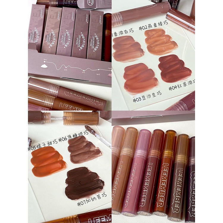 Mới! Son Kem Lì Dưỡng Ẩm Màu Sắc Tươi Tắn