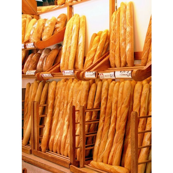 Khay nướng bánh mì baguette 5 rãnh chống dính