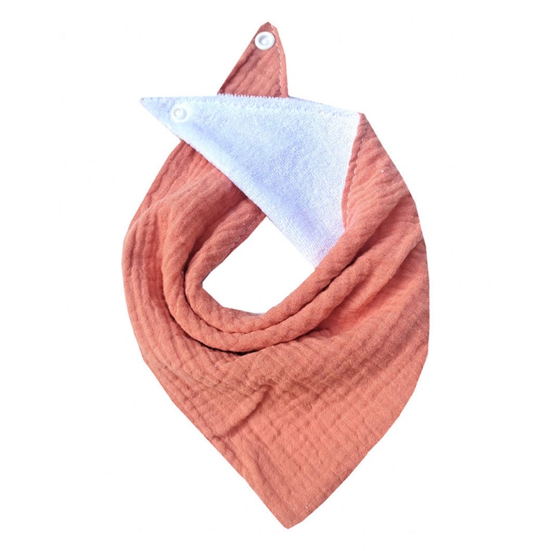 Yếm Ăn Cotton Mềm Mại Thấm Hút Tốt Không Gây Dị Ứng Tiện Dụng Cho Bé