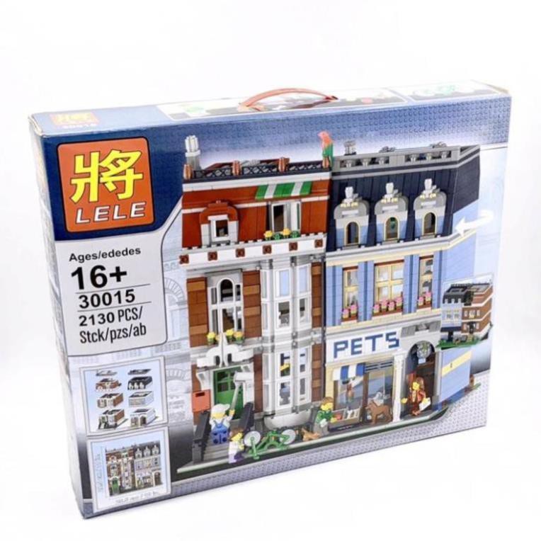 [Khai trương giảm giá] LEGO CITY_ [Sale Sốc] 2130 miếng - Lắp ráp ngôi nhà thành phố Cực Đại