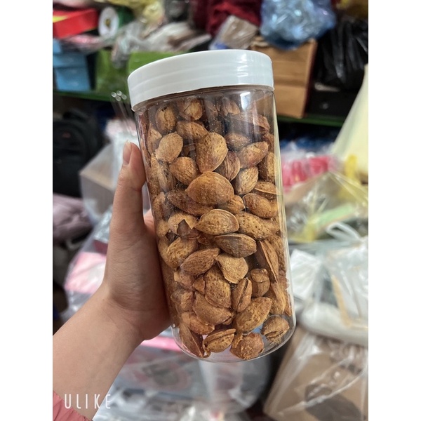HẠNH NHÂN RANG BƠ HỘP 450gram