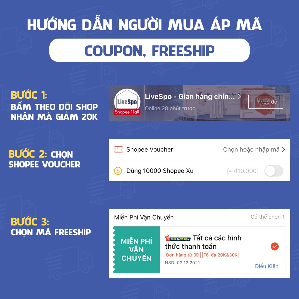 Combo 2 Dung dịch vệ sinh phụ nữ LiveSpo XSecret dạng xịt - hỗ trợ khử mùi và cân bằng PH vùng kín (5 ống x 20ml)