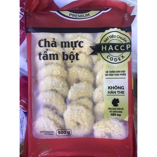 Chả mực tẩm bột chiên giòn 500g