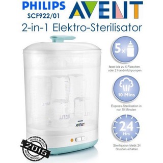 Máy tiệt trùng Philips Avent SCF922 (2in1)