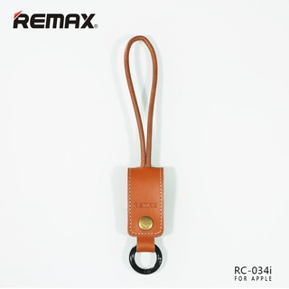 Cáp Lightning Remax 30cm bọc da