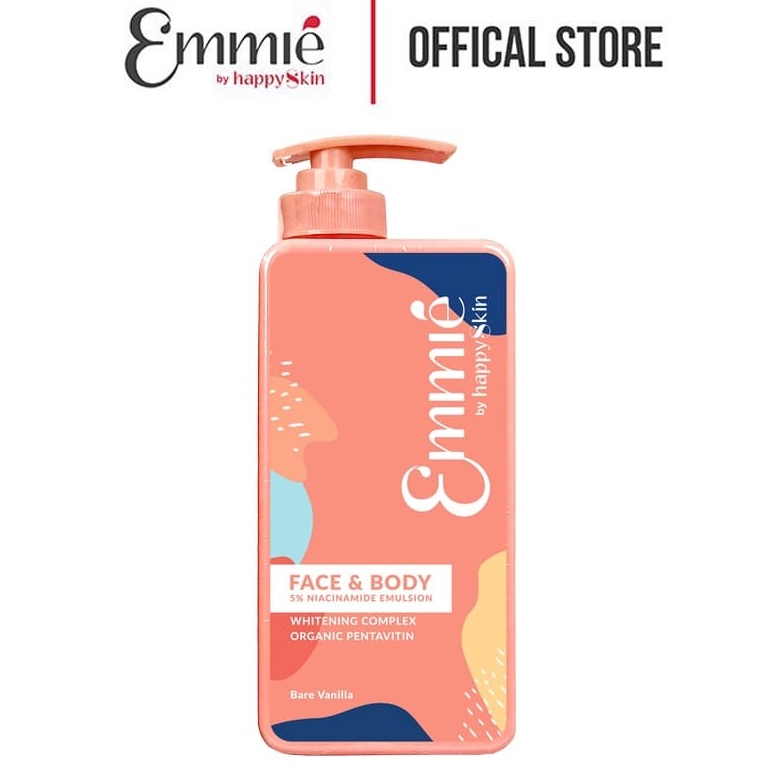 [CHÍNH HÃNG EMMIÉ BY HAPPY] KEM DƯỠNG TRẮNG DA CHO MẶT VÀ CƠ THỂ EMMIÉ BY HAPPYSKIN 250ML – KEM DƯỠNG TRẮNG