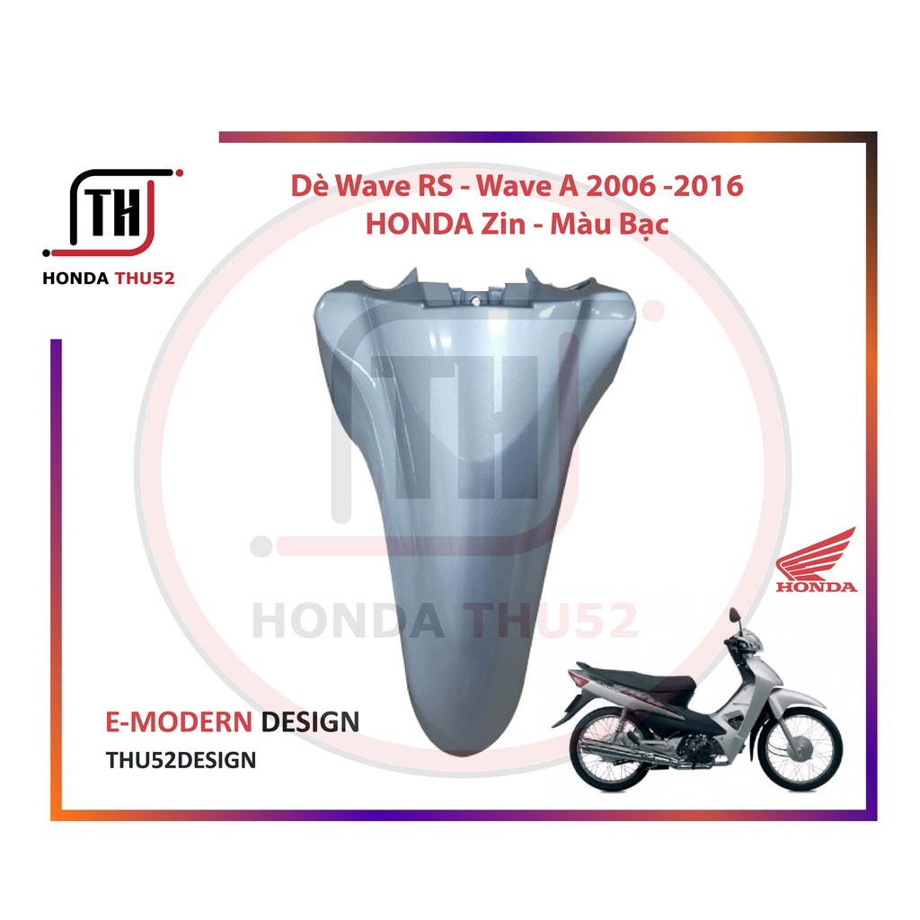 Mỏ Dè Chắn Bùn Trước Wave RS Wave S Wave A Anpha 2006-2016 Hodan Zin Xanh Trắng Đỏ Vàng Đen Bạc Đủ Màu