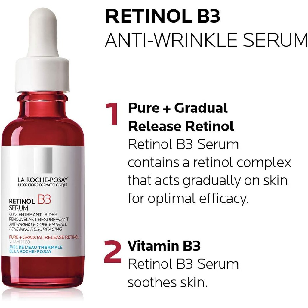 [TEM CTY] La Roche Posay Pure Retinol B3 Serum 30 mL - Serum chống lão hoá sáng da