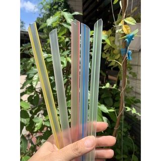 Ống hút trà sữa trân châu, ống hút trong có màng bọc