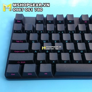 Keycap Akko Midnight ninja thick pbt oem profile 108 keys