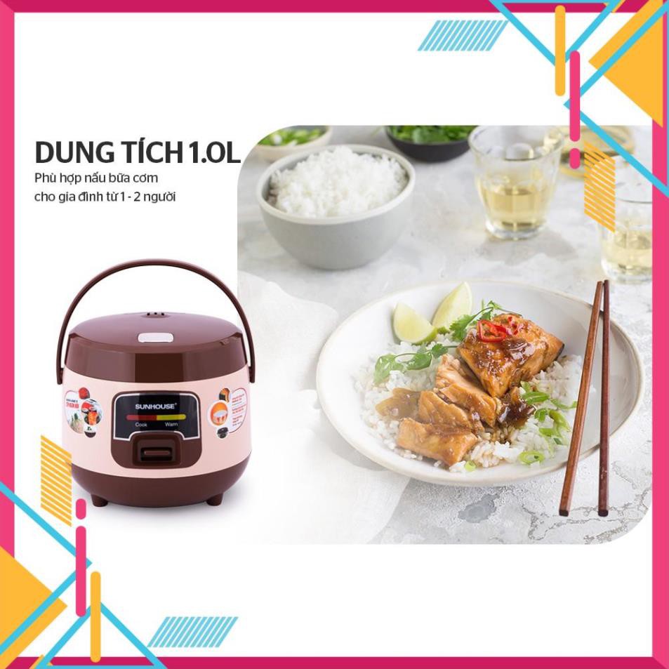 Nồi cơm điện 1L SUNHOUSE SHD8208 | BigBuy360 - bigbuy360.vn