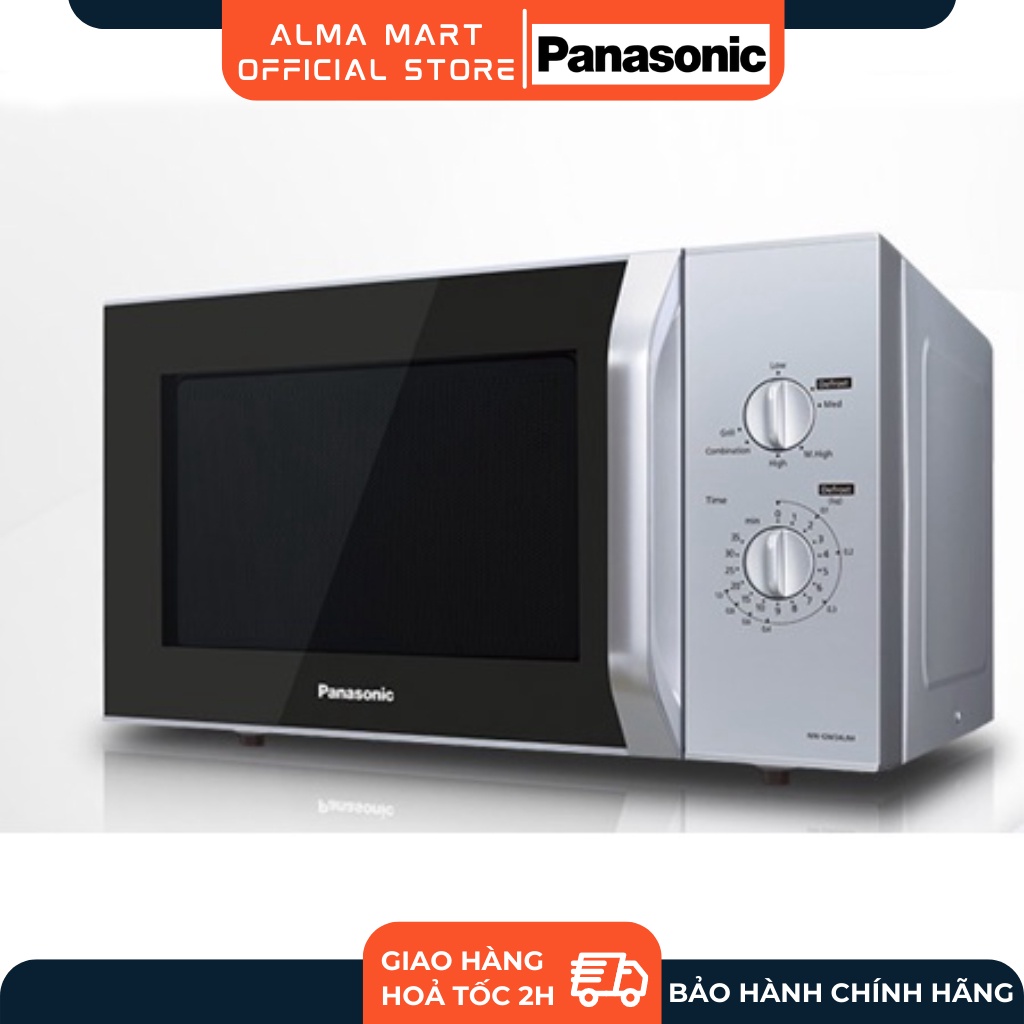 Lò Vi Sóng Có Nướng Panasonic NN-GM34JMYUE - Bảo Hành 12 Tháng - Hàng Chính Hãng