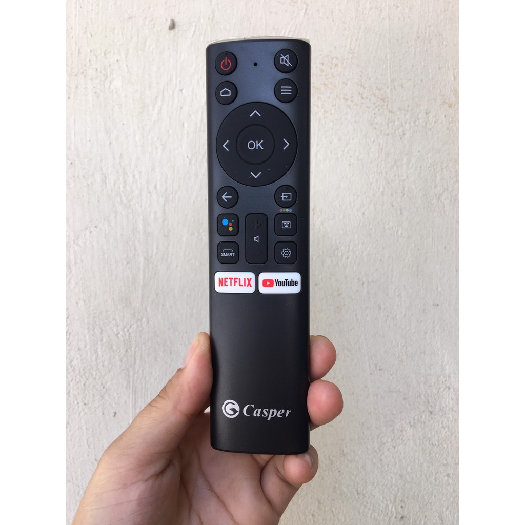 Remote điều khiển tivi Casper bằng giọng nói - Điều khiển TiVi Casper smart