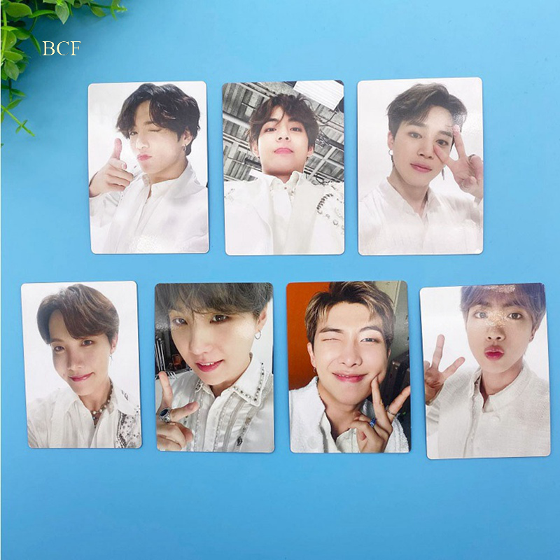 Set 7 Tấm Thẻ Ảnh Nhóm Nhạc Bts